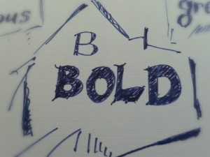 be BOLD